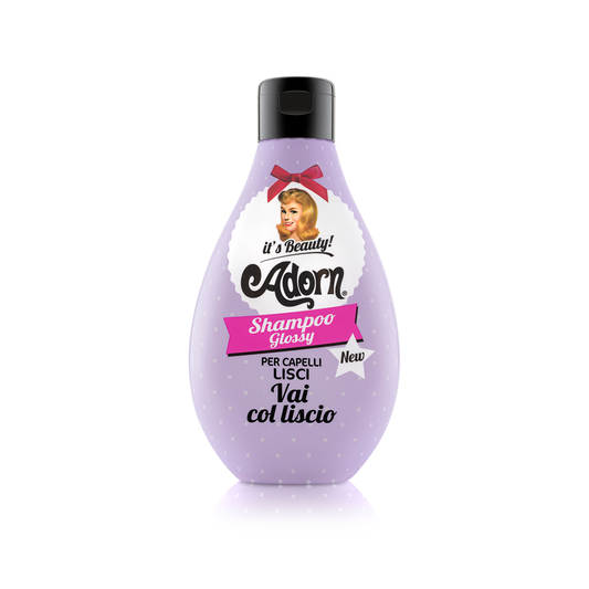 Adorn Shampoo Glossy Per Capelli Lisci 250 ML