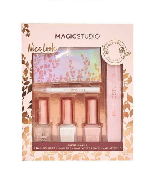 Magic Studio Rose Gold Nails confezione regalo