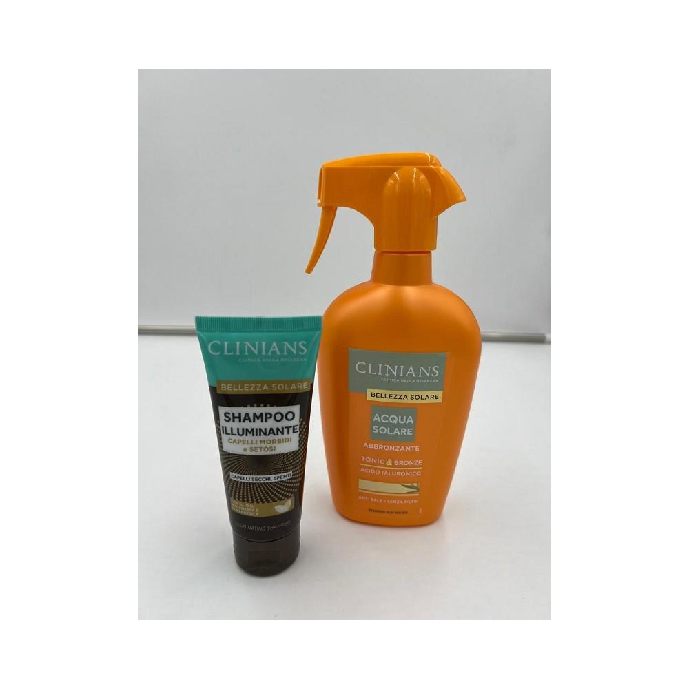 Clinians Solare Acqua Abbr Tonico & Bronze 450 ML + 1 Shampoo Omaggio