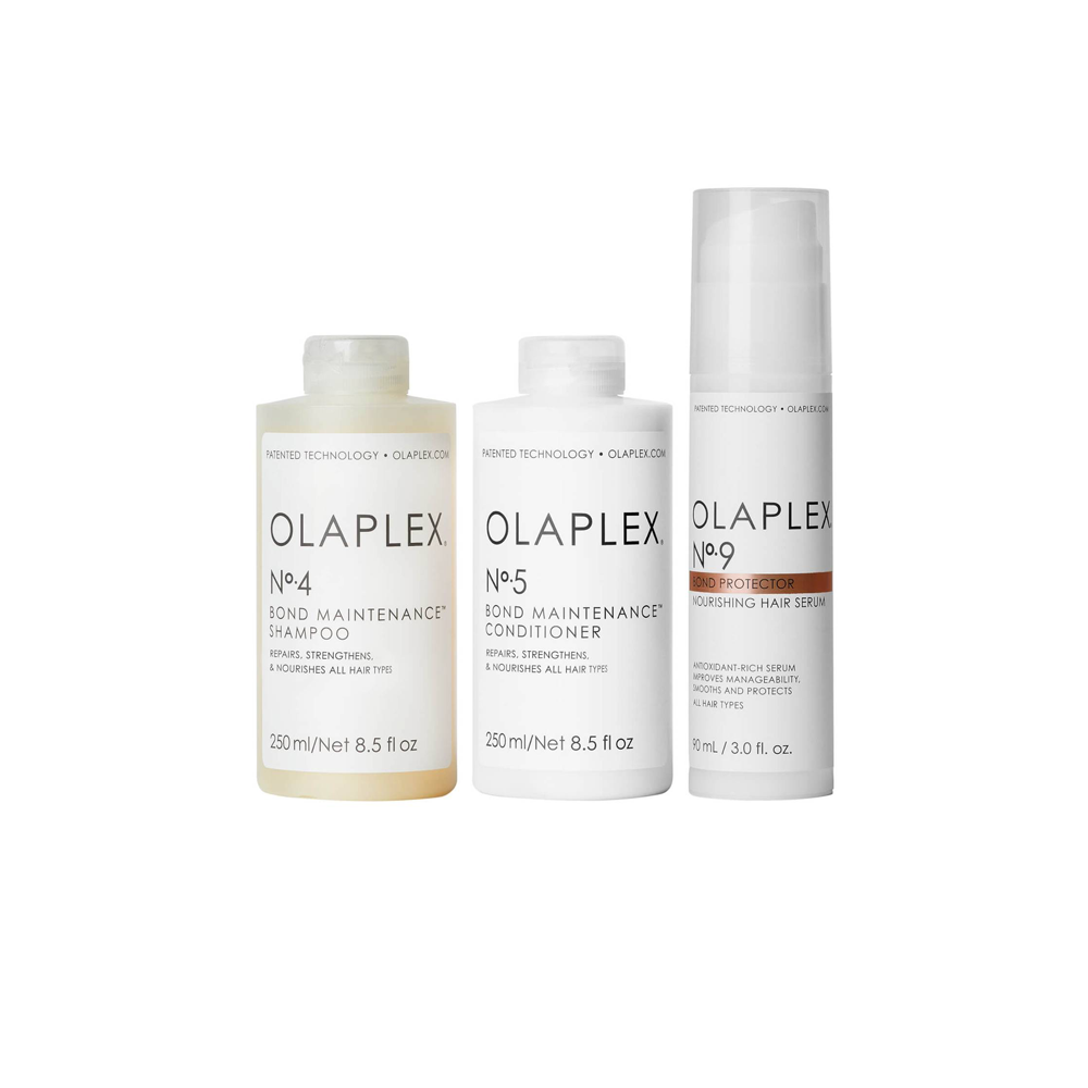 Olaplex Nourished Hair Essentials - No.4, No.5 & No.9